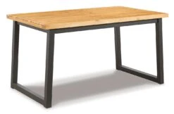 Town Wood 3-Piece Outdoor Dining Set -Ashley P220 115 set 5