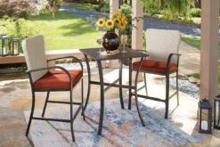 Tianna 3-Piece Outdoor Counter Height Bistro Set