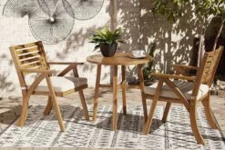 Vallerie 3-Piece Outdoor Bistro Set -Ashley P305 050 set 3