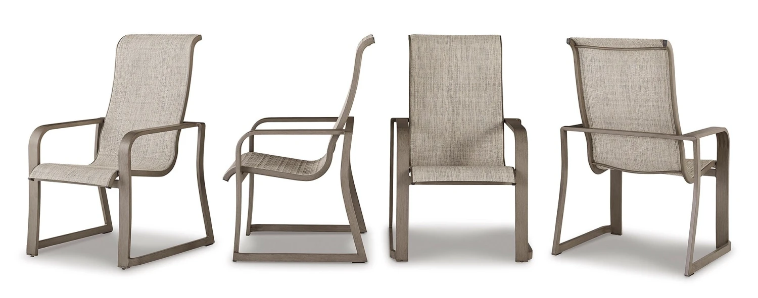 Beachcroft Outdoor Dining Set W/ Beach Front Sling Chairs 15 Beachcroft Outdoor Dining Set W/ Beach Front Sling Chairs - Image 15