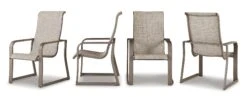 Beach Front Outdoor Sling Arm Chair (Set Of 4) -Ashley P323 601A chair 4 3