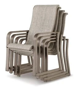 Beachcroft Outdoor Dining Set W/ Beach Front Sling Chairs 38 Beachcroft Outdoor Dining Set W/ Beach Front Sling Chairs -Ashley P323 601A chair 6