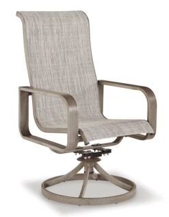 Beach Front Outdoor Dining Set W/ Sling Chairs -Ashley P323 603A chair 3