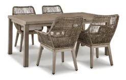 Beach Front Outdoor Dining Set -Ashley P323 635 P399 601A set 3