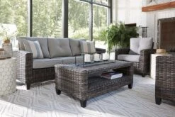 Cloverbrooke 4-Piece Outdoor Seating Set 7 Cloverbrooke 4-Piece Outdoor Seating Set -Ashley P334 081 set 3