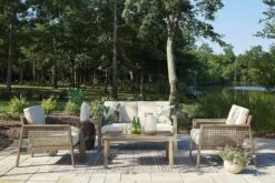 Barn Cove Outdoor Seating Set -Ashley P342 835 820 set 2