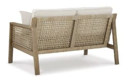 Barn Cove Outdoor Seating Set -Ashley P342 835 loveseat 4