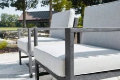 Fynnegan Outdoor Lounge Chair (Gray) (Set Of 2) -Ashley P349 821 chair 3
