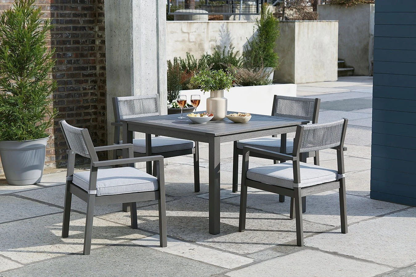 Eden Town Outdoor Dining Set 1 Eden Town Outdoor Dining Set