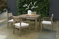 Aria Plains Outdoor Dining Set 22 Aria Plains Outdoor Dining Set -Ashley P359 615 601A set 2