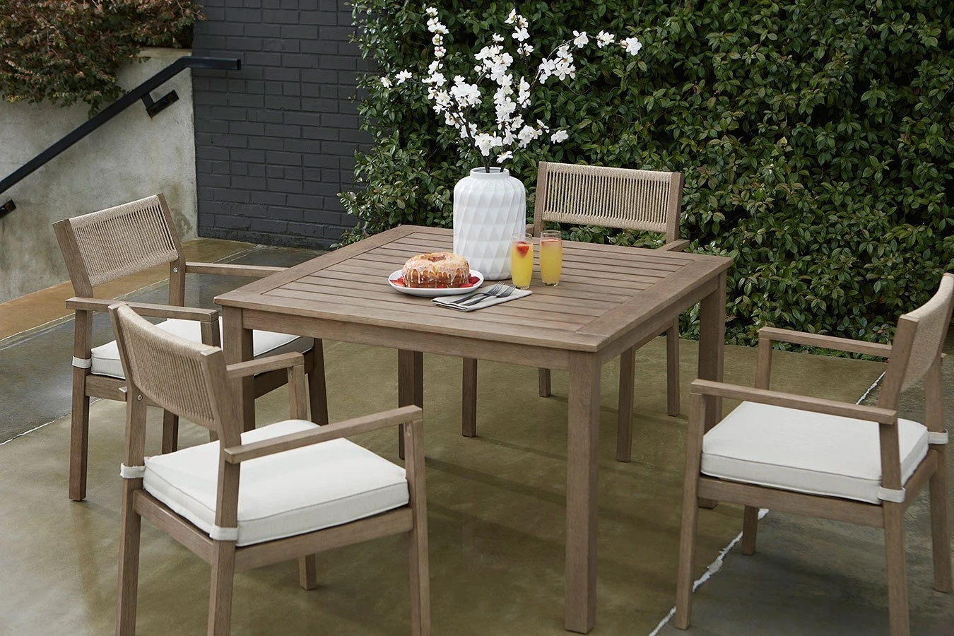 Aria Plains Outdoor Dining Set 12 Aria Plains Outdoor Dining Set - Image 12