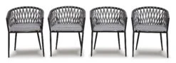 Palm Bliss Outdoor Dining Chair (Set Of 4) 8 Palm Bliss Outdoor Dining Chair (Set Of 4) -Ashley P372 601 chair 4