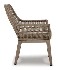 Beach Front Outdoor Trestle Dining Set -Ashley P399 601A chair 6 2