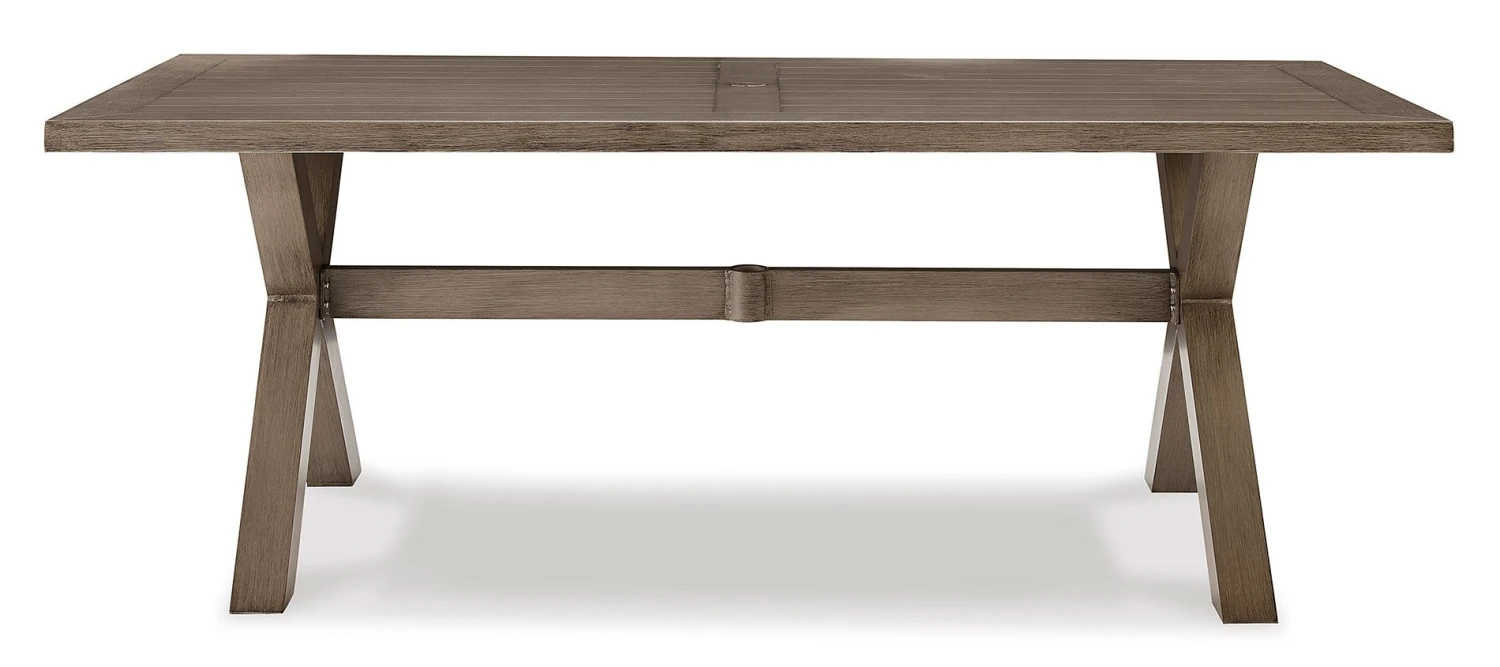 Beach Front Outdoor Trestle Dining Set W/ Beachcroft Chairs And Bench 12 Beach Front Outdoor Trestle Dining Set W/ Beachcroft Chairs And Bench - Image 12