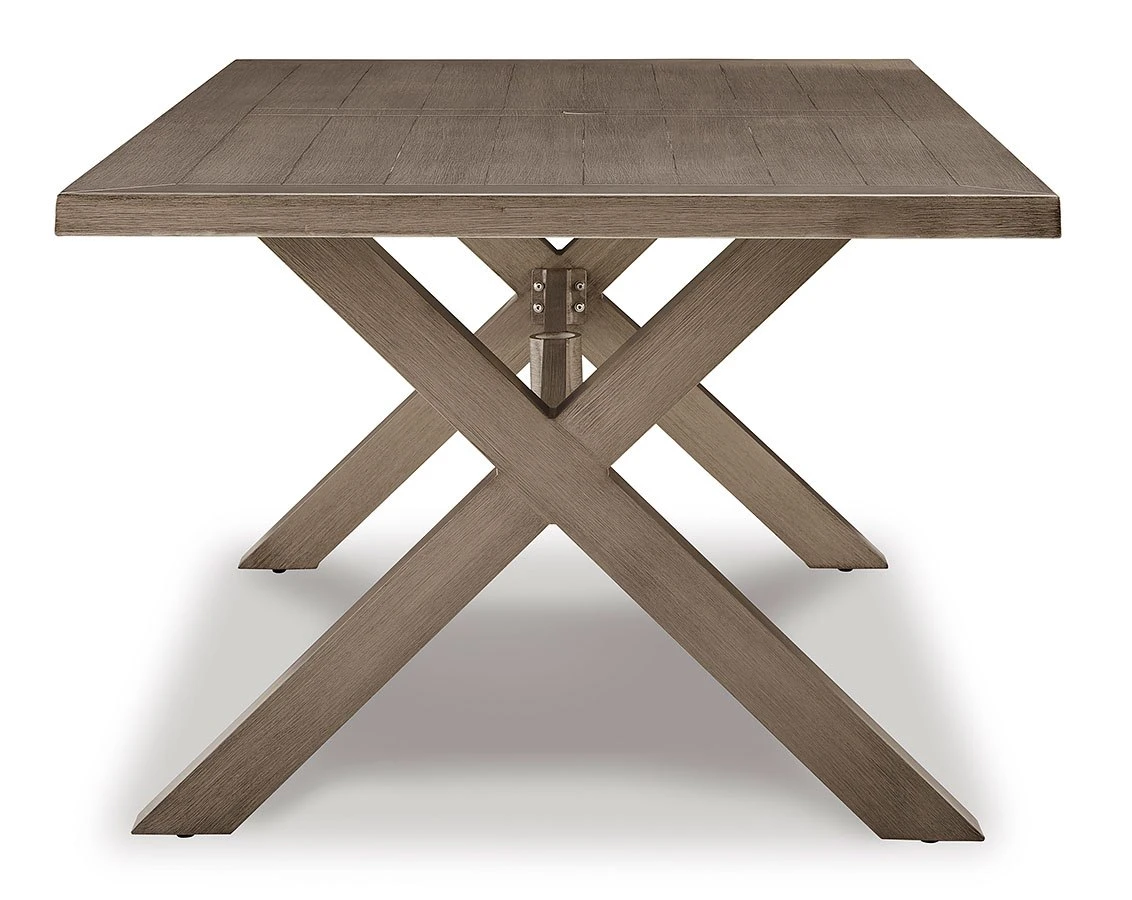 Beach Front Outdoor Trestle Dining Set W/ Beachcroft Chairs And Bench 16 Beach Front Outdoor Trestle Dining Set W/ Beachcroft Chairs And Bench - Image 16