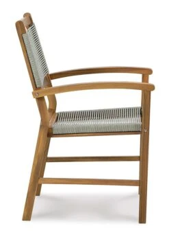 Janiyah Outdoor Rope Arm Chair (Set Of 2) -Ashley P407 602A chair 5