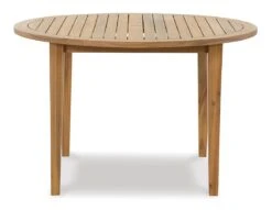 Janiyah Outdoor Round Dining Set 33 Janiyah Outdoor Round Dining Set -Ashley P407 615 table 4 1