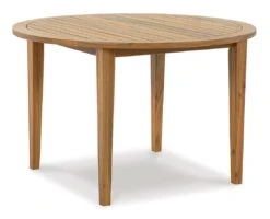Janiyah Outdoor Round Dining Set 36 Janiyah Outdoor Round Dining Set -Ashley P407 615 table 5 1