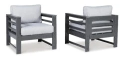 Amora Outdoor Lounge Chair (Set Of 2) -Ashley P417 820 chair 3