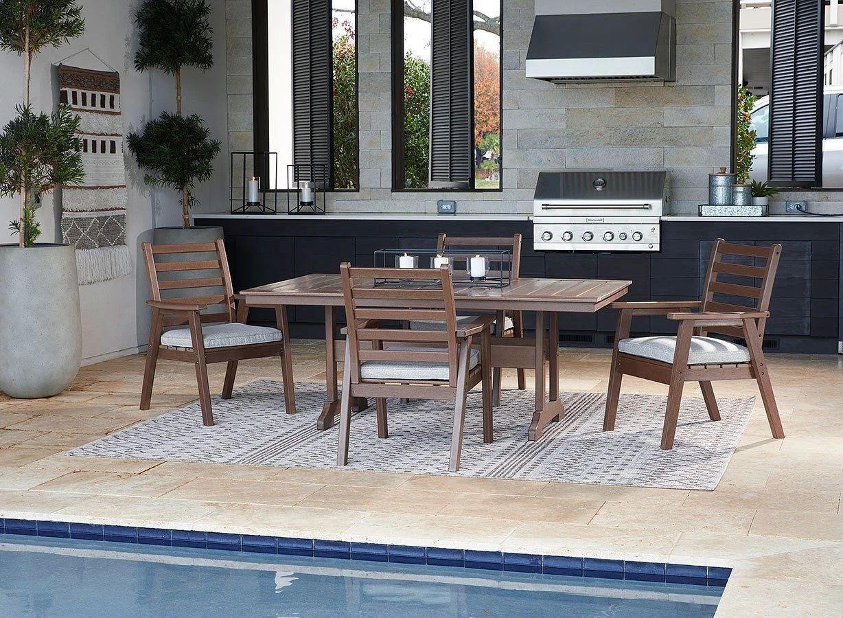 Emmeline Outdoor Dining Set 1 Emmeline Outdoor Dining Set