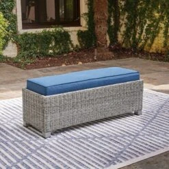 Naples Beach Modular Outdoor Seating Set -Ashley P439 600 bench 1