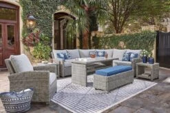 Naples Beach Modular Outdoor Seating Set -Ashley P439 854 877 mod set 6
