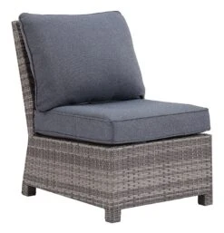 Salem Beach Outdoor Armless Chair -Ashley P440 846 armless chair 3