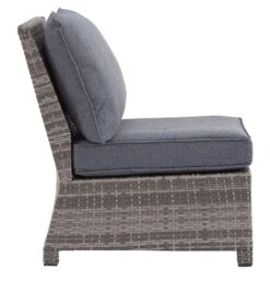Salem Beach Outdoor Armless Chair -Ashley P440 846 armless chair 4