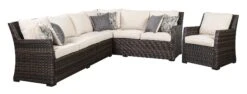 Easy Isle Outdoor Sectional Set -Ashley P455 822 sectional 2
