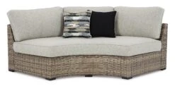 Calworth Modular Outdoor Sectional Set -Ashley P458 861 loveseat 2