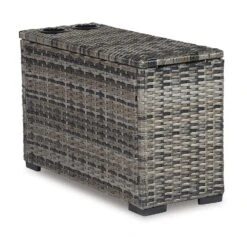 Harbor Court Modular Outdoor Circular Sectional Set -Ashley P459 853 console 4