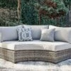 Harbor Court Outdoor Curved Loveseat