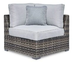 Harbor Court Modular Outdoor Sectional Set W/ Coulee Mills Fire Pit Table 27 Harbor Court Modular Outdoor Sectional Set W/ Coulee Mills Fire Pit Table -Ashley P459 877 corner 2