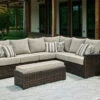 Brook Ranch Outdoor Sectional Set