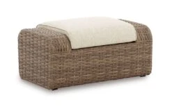 Sandy Bloom Outdoor Ottoman 6 Sandy Bloom Outdoor Ottoman -Ashley P507 814 ottoman 3