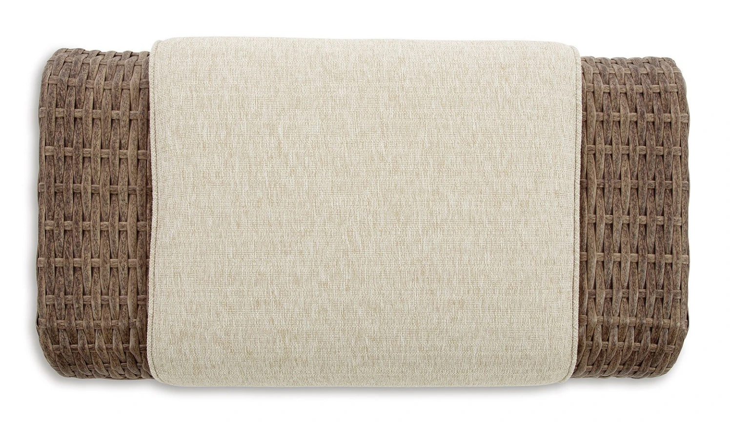Sandy Bloom Outdoor Ottoman 4 Sandy Bloom Outdoor Ottoman - Image 4