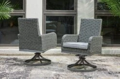 Elite Park Outdoor Swivel Chair (Set Of 2)
