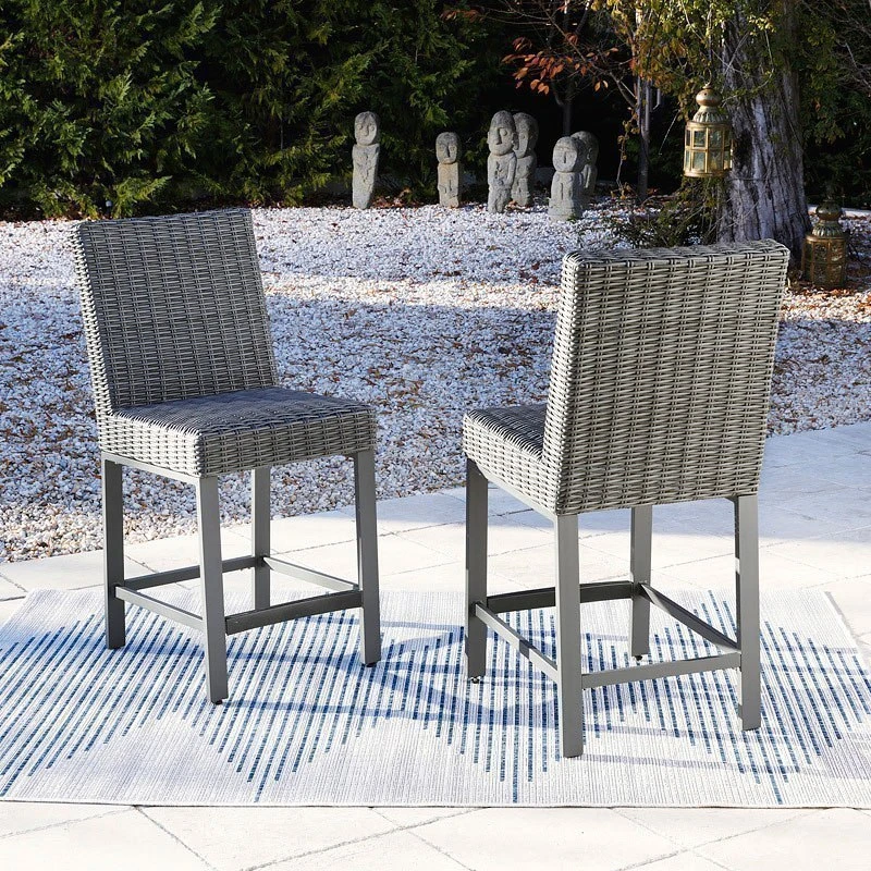 Palazzo Outdoor Tall Barstool (Set Of 2) 1 Palazzo Outdoor Tall Barstool (Set Of 2)