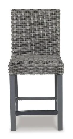 Palazzo Outdoor Bar Table Set -Ashley P520 130 barstool 3 1