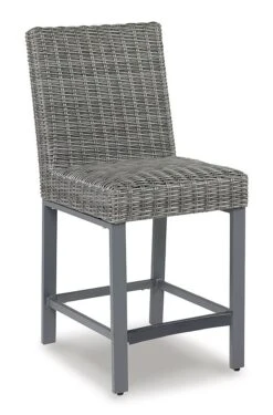 Palazzo Outdoor Bar Table Set -Ashley P520 130 barstool 4 1