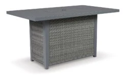 Palazzo Outdoor Bar Table W/ Fire Pit -Ashley P520 665 table 7 1