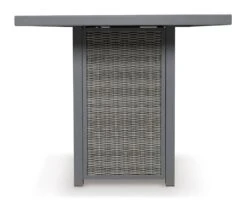 Palazzo Outdoor Bar Table W/ Fire Pit -Ashley P520 665 table 9 1