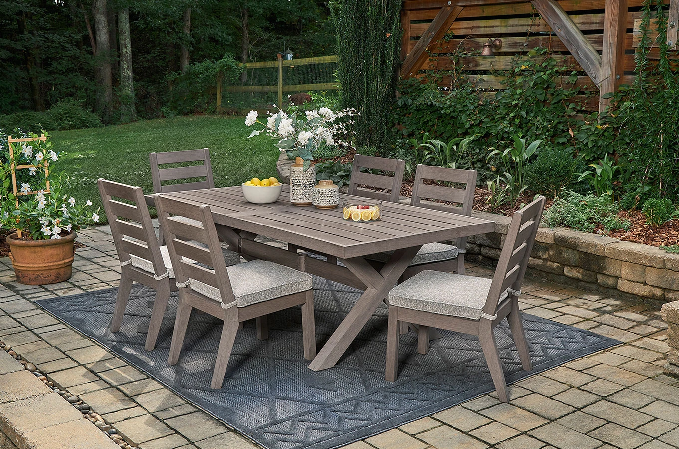 Hillside Barn Outdoor Dining Set 12 Hillside Barn Outdoor Dining Set - Image 12