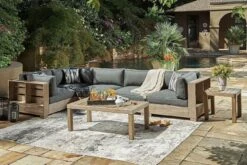 Citrine Park Modular Outdoor Sectional Set -Ashley P660 P804 mod sec set 7