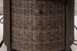 Paradise Trail Round Fire Pit Table -Ashley P750 776 table 4