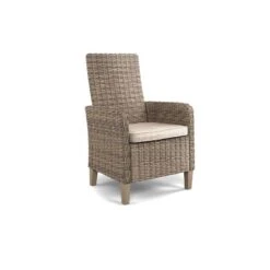 Beach Front Outdoor Trestle Dining Set W/ Beachcroft Chairs And Bench 29 Beach Front Outdoor Trestle Dining Set W/ Beachcroft Chairs And Bench -Ashley P791 601A arm chair 3