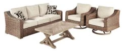 Beachcroft Outdoor Seating Set -Ashley P791 838 821 set 7