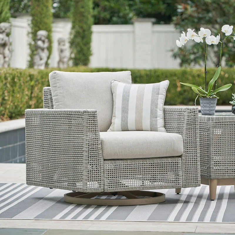 Seton Creek Outdoor Swivel Lounge Chair 1 Seton Creek Outdoor Swivel Lounge Chair