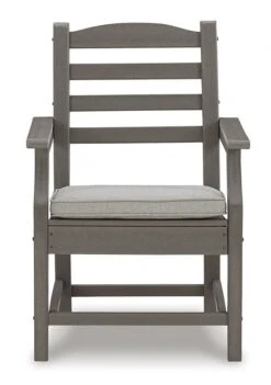 Visola Outdoor Dining Set W/ Bench -Ashley P802 601A chair 3 2