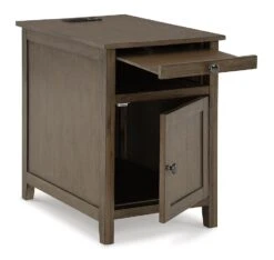 Treytown Chairside End Table (Grayish Brown) 21 Treytown Chairside End Table (Grayish Brown) -Ashley T300 217 table 10